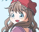 SNS用の可愛いイラストを作成致します 自分用のアイコン、友人へのプレゼントにおすすめです！ イメージ1
