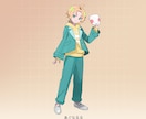 キャラクター立ち絵作成します 明るく可愛いキャラでTRPGや配信を彩ります イメージ2