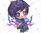 スピード納品!ミニキャラ描きます ダーク、キュート、クール系描けます‼️ イメージ4