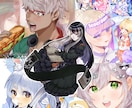 かっこいいから可愛いイラスト描きます 【限定5名様】サービス開始！特別特価でご案内 イメージ2