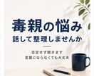 親との関係が辛い方のお聞きします ただ聞くだけでなく、何が起きているのかを落ち着いて見ます イメージ1