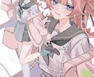 かっこいい男の子、かわいい女の子のイラスト描きます アイコン映え！サムネ映え！イラスト描きます イメージ3