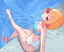 かわいい・かっこいいキャラクター描きます バストアップ～全身まで基本料金でお受けします！ イメージ3