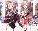 立ち絵制作します TRPGなどにご使用いただける全身の立ち絵を製作いたします イメージ4