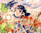 コピックや色鉛筆で一枚絵描きます アナログ特有のあたたかイラストが欲しい方へ イメージ3