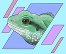 爬虫類・両生類のイラスト描きます 「うちの子を描いて欲しい！」といったご依頼も大歓迎です イメージ8