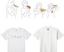 個性的なTシャツデザインします 「何これかわいい」と、つい目がいくTシャツを イメージ2