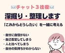 自信がない｜悩みを一緒に深掘り、整理します 思考の整理で自己否定のループを抜けた経験者がチャット対話 イメージ1