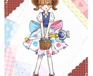 気分が明るくなるような、可愛いミニキャラを描きます パッと目を引く、カラフルかイラストと笑顔が得意です！ イメージ6