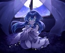 主視点の魅力的なキャラクターイラスト描きます こちらへ向けてくるふとした表情が魅力的なイラスト制作致します イメージ8
