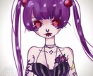 イラスト、アイコン描きます 基本的に女の子描きます！リクエスト下さい！(*☻-☻*) イメージ1