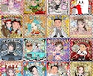 最短納品！！ビックリマン風似顔絵イラスト制作します アイコンやデジタルギフトに！シール印刷の対応も可能です！ イメージ5
