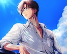 男性キャラ特化！等身イラスト描きます 立ち絵・一枚絵など、カッコいい男性キャラクターを幅広く制作 イメージ1