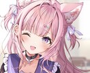 イラスト制作いたします 可愛くて女の子らしい目を惹くイラストを制作します イメージ1