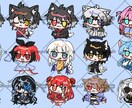 かわいいSD、差分まで作ります 差分をまとめて依頼で平均1000↓になるお得なサービス イメージ5