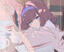 一枚絵・アイコンイラスト描きます ポップから儚い雰囲気まで！オリジナルイラスト描きます！ イメージ1