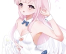 ふんわりかわいい女の子イラスト制作します SNSアイコン / 配信 / 創作キャラなど対応◎ イメージ4