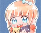 デフォルメアイコン、立ち絵等を制作します 可愛いぷにぷにしたデフォルメキャラです。 イメージ7