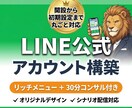 売上に繋がるLINE公式アカウントの構築代行します 現役マーケターが売上UPに繋がるLINE公式を構築 イメージ1