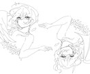 オリジナルキャラクターのイラストをお描きします 既存のキャラクターでは味わえないようなキャラクターを作ります イメージ2