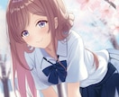 同人音声作品向け美少女の1枚絵イラスト描きます 初めての音声作品のイラストをお手軽価格でお手伝い イメージ7