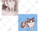 ペットや好きな動物のデフォルメアイコン描きます デフォルメでゆるかわなシンプルでかわいいアイコンです！ イメージ3