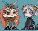 ミニキャラ描きます 低等身のかわいいキャラクターをお描きします イメージ1