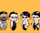 POP調からゆるふわ調まで！可愛い似顔絵描きます 喜んでもらえるような可愛らしい似顔絵を描きます！ イメージ4