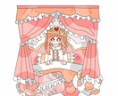 可愛いイラストお描きします ポップで柔らかい絵柄であなたのためのイラストを。 イメージ2