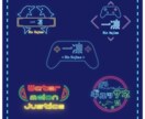 ネオン風加工のロゴデザイン制作いたします 個性光るレトロでおしゃれなデザイン イメージ6