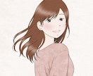 商用利用◎ゆるくてかわいい似顔絵イラストを描きます 【2名様限定価格】インスタ、XなどのSNSアイコンにおすすめ イメージ3