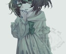 厚塗りでダークな雰囲気のイラスト制作します オリジナルの一枚絵、動画用サムネイルなど イメージ3