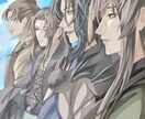 幅広い好みや要望に合わせたイラストを描きます 等身絵からデフォルメ等様々なイラストに対応します。 イメージ2
