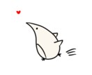 お友達へのプレゼントでイラストを作成します 鉛筆テイストでかわいいイラストを作成します！ イメージ2