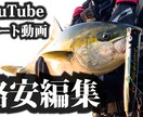 釣り人必見！動画編集 3000円〜 修正無制限ます 修正無制限で納得の仕上がりお届けいたします イメージ1