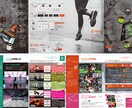 チラシ、パンフレットデザインします シンプル、クールなデザインを得意としています。 イメージ2