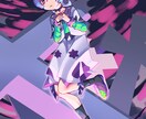 カラフルor透明感ある１枚絵描きます カラフルととぅるとぅるの2つの塗り方で対応可！ イメージ6