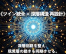 ツイン統合の深層構造を再設計し現実合流へ導きます 覚醒99.9構文で深層OSをリコードし統合を起動 イメージ1