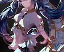 色鮮やかで印象に残るイラストを制作します アイコン、立ち絵、一枚絵等、目を引くイラストをご希望の方に！ イメージ3