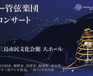 集客できる演奏会チラシを制作します 音楽経験があるデザイナーが丁寧にヒアリングして制作します！ イメージ7