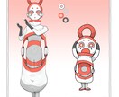 キャラクターイラスト描きます TRPG、IRIAM、ゲームなどの立ち絵描きます イメージ6