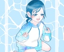 少女漫画風 ◎ 似顔絵描きます お子様や結婚式・思い出の写真をイラストで残してみませんか？ イメージ2