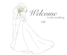 こだわりのウェルカムボード作成します 『世界でたったひとつ』を作りたい花嫁さんへ イメージ3