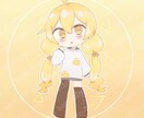 SNSアイコン・グッズ用のミニキャラ描きます キラキラなシャーベットカラー・やわらかマカロンカラー イメージ5