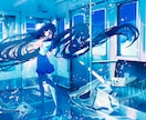 小説の表紙・MV用のイラストを描きます 企業案件実績あり！本格的なイラストが欲しい方へ。 イメージ1