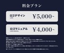 あなただけのロゴ制作致します 商用可！個人店舗、企業様のロゴデザインを完全サポート イメージ2
