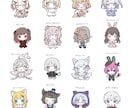 最短即日！SD、ミニキャライラスト作成します SNSアイコン、サムネ、グッズにも！修正回数無制限！ イメージ7