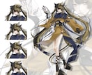 商用利用可！立ち絵を制作致します 動画配信やTRPG等で使える立ち絵を制作致します イメージ4
