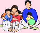 韓国風イラストを描きます 韓国風の雰囲気でアイコンやカップルのお揃い待ち受けも出来ます イメージ1
