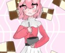 女の子のイラスト描きます 髪型や系統のリクエストに応じ手描きます イメージ6